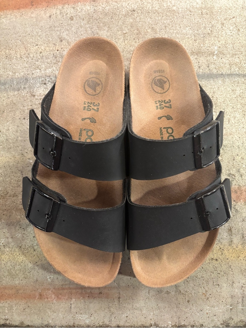 Women’s Birkenstock Papillio Black Arizona Slide Sandals